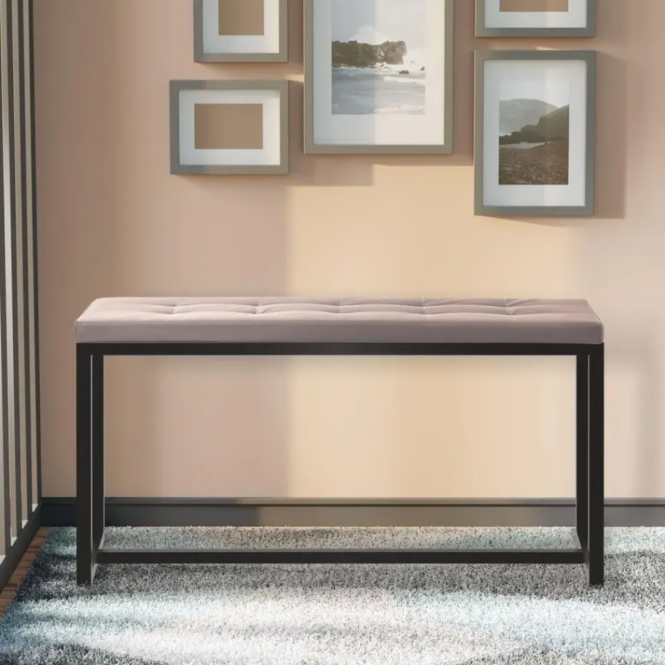 CLP 2-zits Bankje Barci 100 cm - wit Clearance