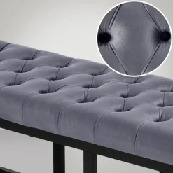 CLP 2-zits Bankje Polson 120 cm - grijs Sale