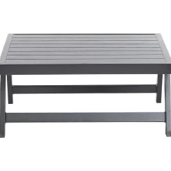 Beliani COCCORINO - Tuinset - Grijs - Aluminium Clearance