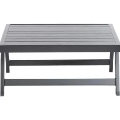 Beliani COCCORINO - Tuinset - Grijs - Aluminium Clearance