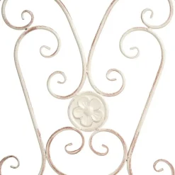 Leen Bakker COGGIA - Set van 2 tuinstoelen - Lichtbeige - IJzer Clearance