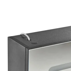 Beliani CONDOR - Badkamermeubel - Zwart - Multiplex