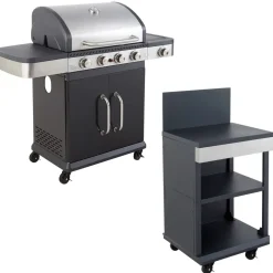 Cook'in Garden Barbecue FIDGI 8 - Zwart - Staal Sale