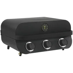 Cook'in Garden Gas barbecue FLAVO 64 - Zwart - Staal Clearance