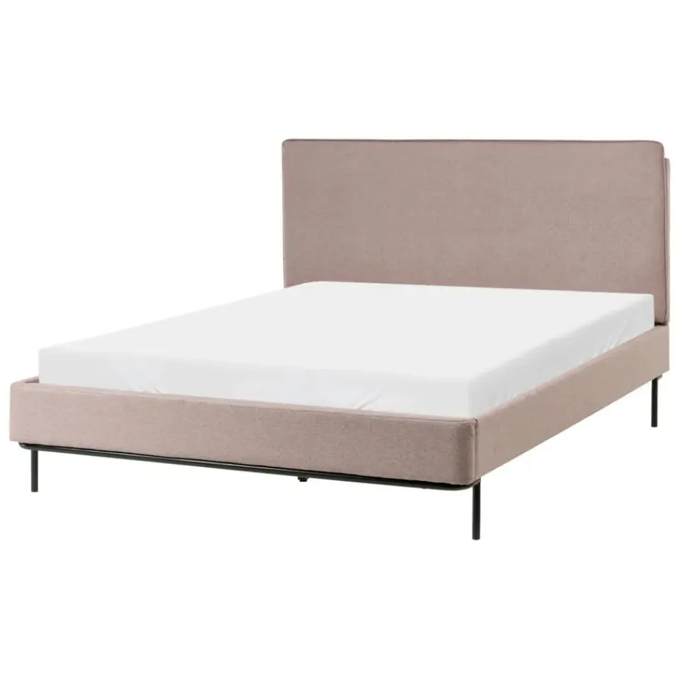 Leen Bakker CORIO - Tweepersoonsbed - Taupe - 140 x 200 cm - Polyester Best