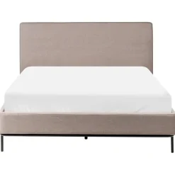 Leen Bakker CORIO - Tweepersoonsbed - Taupe - 140 x 200 cm - Polyester Best