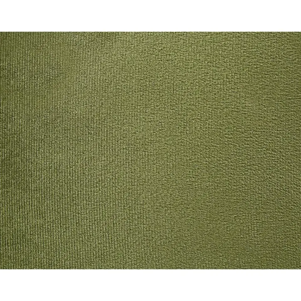 Beliani COROLLA - Poef - Olijfgroen - Fluweel