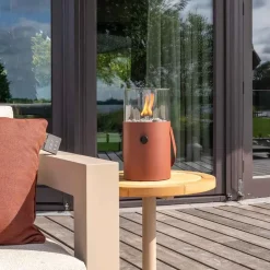 Cosi Fires Cosiscoop Original gaslantaarn - terra brown Discount