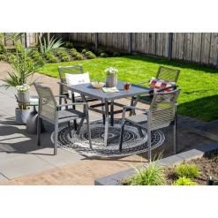 Garden Impressions Cosmo dining fauteuil - rope natural - gevuld textileen Hot