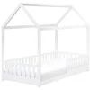 Beliani COSSAYE - Kinderbed - Wit - 90 x 200 cm - Grenenhout Best