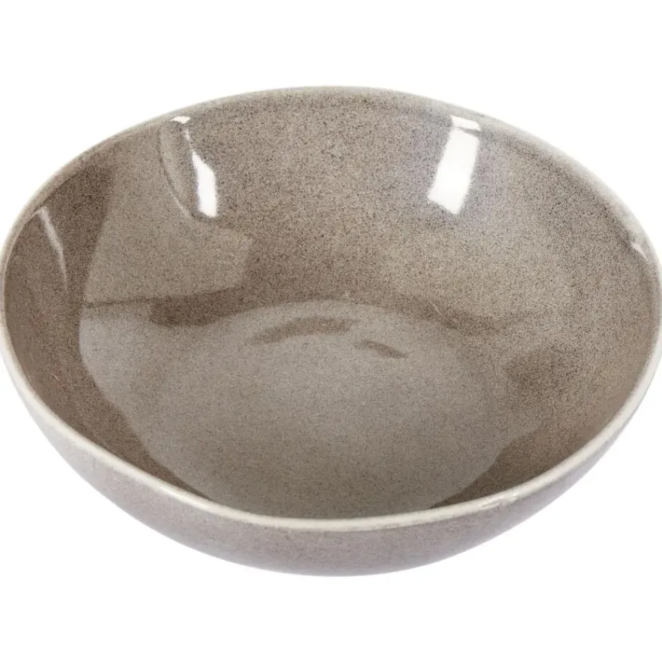 Leen Bakker COSTMARY - Diepe borden set van 8 - Grijs - Steengoed Hot