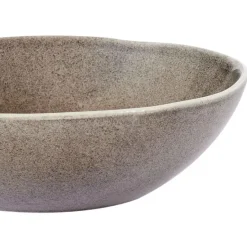 Leen Bakker COSTMARY - Diepe borden set van 4 - Grijs - Steengoed Clearance
