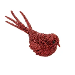 Cosy & Trendy Cosy @ Home Kersthangers - vogel - rood - 3 stuks - 16 cm New