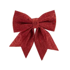 Cosy & Trendy Kersthanger - strik - rood - 30 x 35 cm Clearance