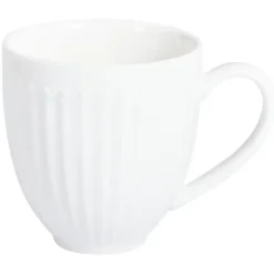 Leen Bakker COWSLIP - Servies set van 16 - Wit - Porselein Best