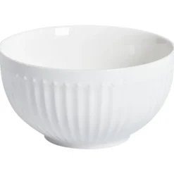 Leen Bakker COWSLIP - Servies set van 16 - Wit - Porselein Best