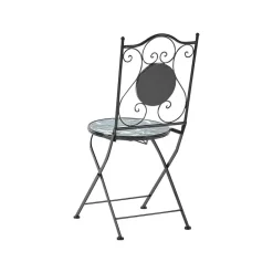 Beliani COZZANA - Balkonset - Zwart - Metaal Discount