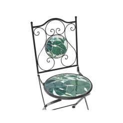 Beliani COZZANA - Balkonset - Zwart - Metaal Discount