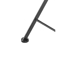 Beliani COZZANA - Tuinstoel set van 2 - Zwart - Metaal Outlet