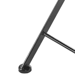 Beliani COZZANA - Tuinstoel set van 2 - Zwart - Metaal Outlet