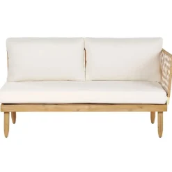 Beliani CREMONA - Loungeset voor 4 - Lichte houtkleur - Acaciahout Online