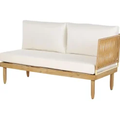 Beliani CREMONA - Loungeset voor 4 - Lichte houtkleur - Acaciahout Online