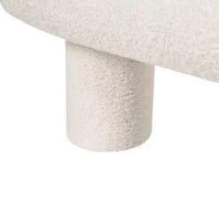 Leen Bakker CRESSAT - Tweepersoonsbed - Off-white - 140 x 200 cm - Bouclé New