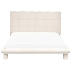 Leen Bakker CRESSAT - Tweepersoonsbed - Off-white - 140 x 200 cm - Bouclé New