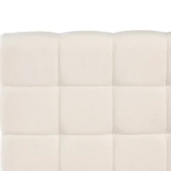 Leen Bakker CRESSAT - Tweepersoonsbed - Off-white - 140 x 200 cm - Bouclé New