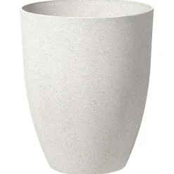 Beliani CROTON - Plantenbak - Wit - 43 cm - Stenenmix Sale