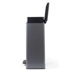 Curver Decobin Duo Prullenbak - 26L+26L - Rechthoekig - Cool Grey Sale