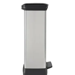 Curver Decobin Prullenbak- 50L - 39x29x72 cm - Zilver Metallic Sale