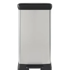 Curver Decobin Prullenbak- 50L - 39x29x72 cm - Zilver Metallic Sale