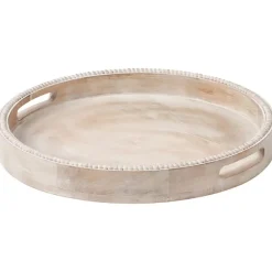 Leen Bakker DAMANHUR - Dienblad - Lichtbruin - Mangohout Hot
