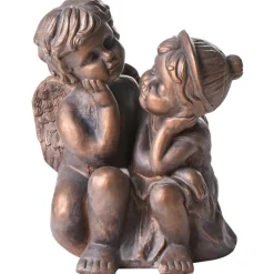 Leen Bakker DAMARO - Tuinbeeld - Bruin - MgO Sale