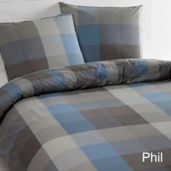 Day Dream Dekbedovertrek Phil - 140x200/220 cm - Blauw Clearance