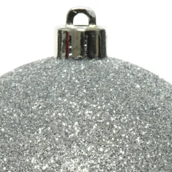 Decoris kerstballen - 30x st - zilver - D6 cm Hot