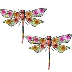 Decoris Tuindecoratie - libelle - metaal - 29 x 47 cm Discount