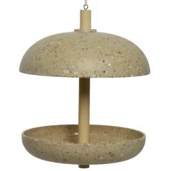 Decoris Vogelvoedersilo - hangend - bamboe - lichtbruin - 25 cm