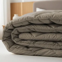 Sleeptime Dekbed zonder Overtrek Diamond 200x200 – Incl. Kussenslopen – Wasbaar – Taupe Sale