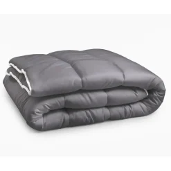 Sleeptime Dekbed zonder Overtrek 140x200 – Incl. Kussenslopen – Wasbaar – Antraciet Clearance