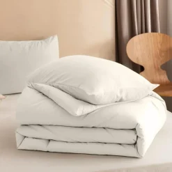 Sleeptime Dekbed zonder Overtrek 240x200 – Incl. Kussenslopen – Wasbaar – Crème New