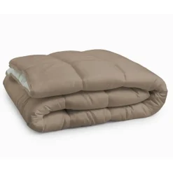 Sleeptime Dekbed zonder Overtrek 140x200 – Incl. Kussenslopen – Wasbaar – Taupe Best