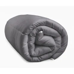 Sleeptime Dekbed zonder Overtrek 200x200 – Incl. Kussenslopen – Wasbaar – Antraciet Clearance