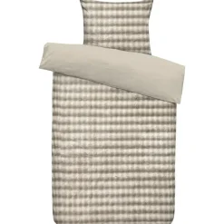 Leen Bakker Dekbedovertrek Brylin - zand - 140x200/220 cm Hot