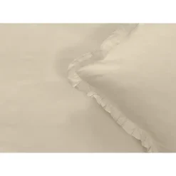 Leen Bakker Dekbedovertrek Cato - zand - 140x200/220 cm New