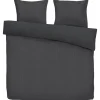 Byrklund Dekbedovertrek Cozy Contour - antraciet - 200x220 cm Online