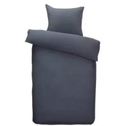 Leen Bakker Dekbedovertrek Daan - blauw - 140x200/220 cm Sale