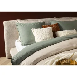 Leen Bakker Dekbedovertrek Daan - zand - 240x200/220 cm Outlet