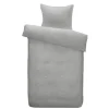 Leen Bakker Dekbedovertrek Eva - lichtgrijs - 140x200/220 cm Outlet